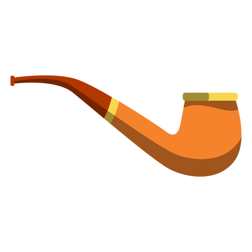 Tobacco pipe illustration.