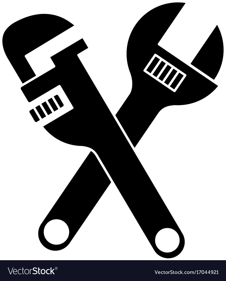 Pipe wrench icon.