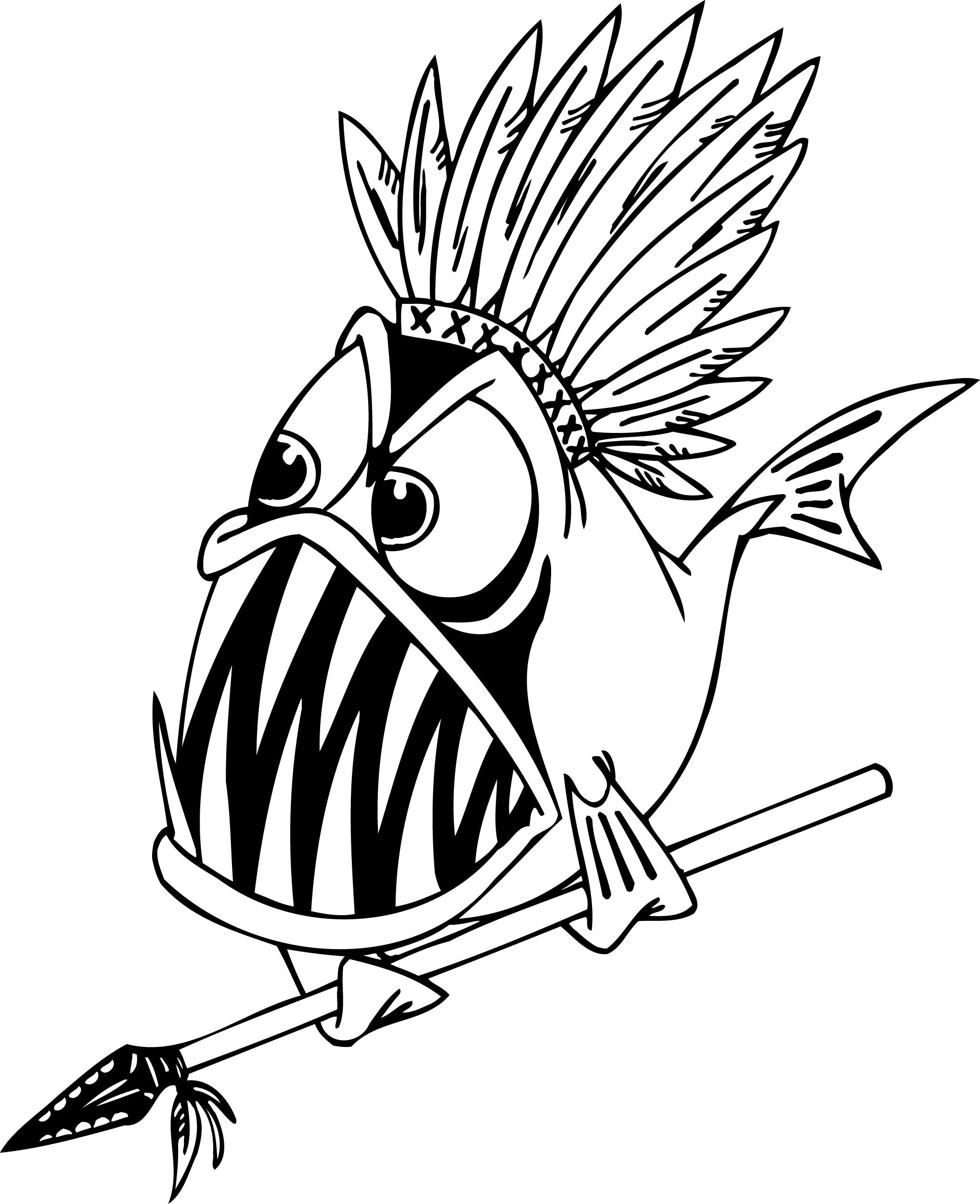 Piranha Cartoon.