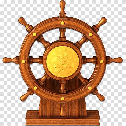 Brown pirate ship wheel , Ship\\\'s wheel , High Resolution.