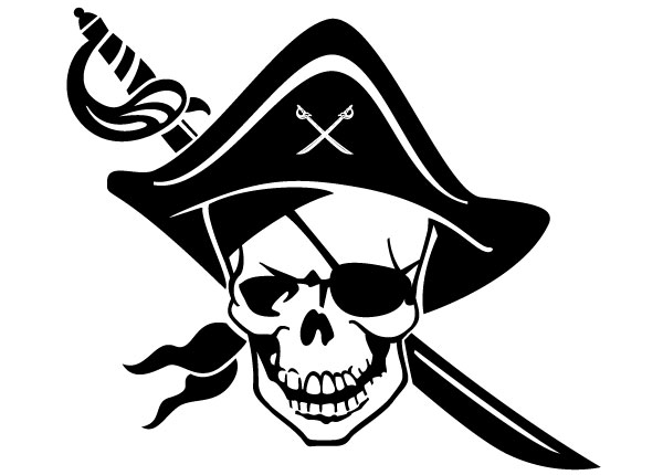 Free Pirate Skull And Crossbones, Download Free Clip Art.
