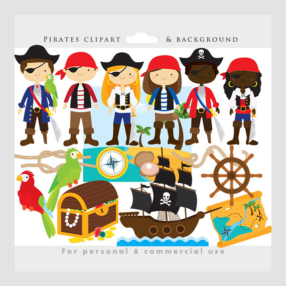 Pirate clipart pirates clip art eyepatch booty ship.