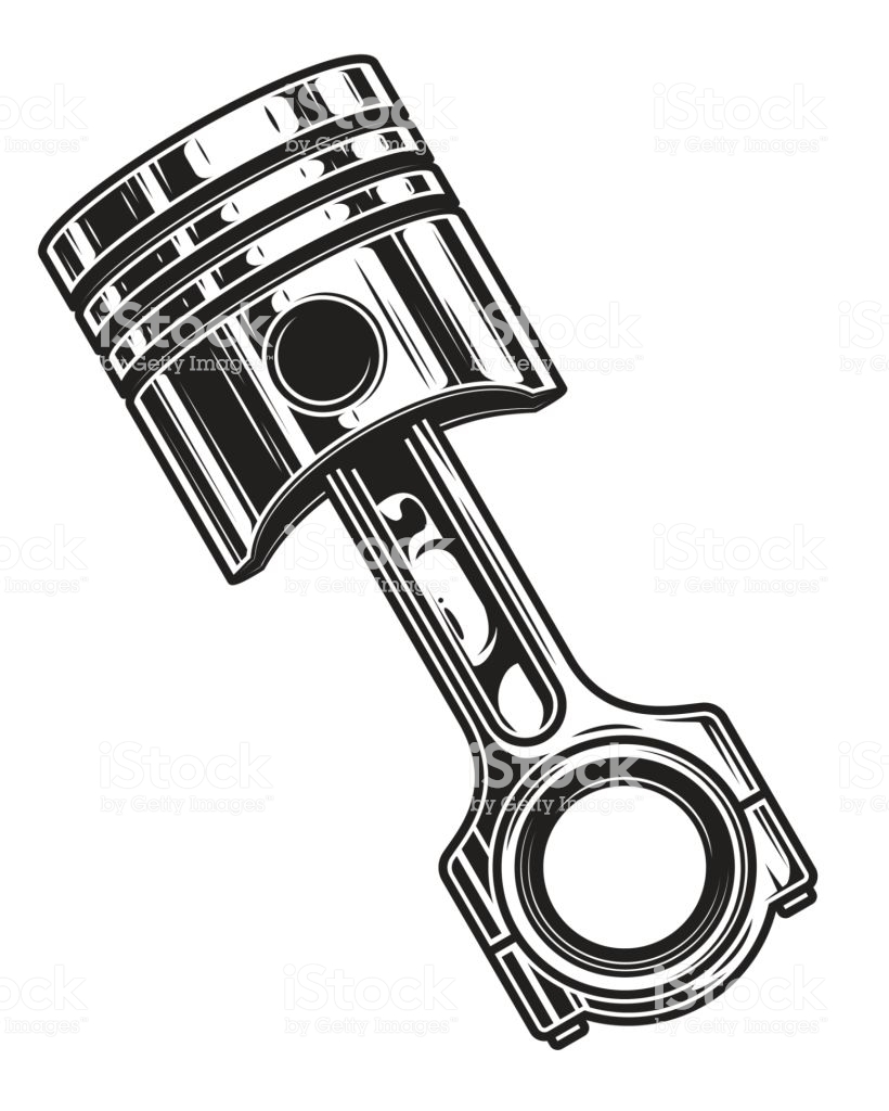 Best Piston Illustrations, Royalty.