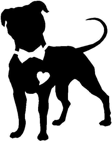 Download pitbull puppy clipart silhouette 20 free Cliparts ...