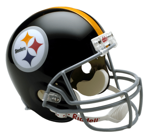 Pittsburgh Steelers Helmet transparent PNG.