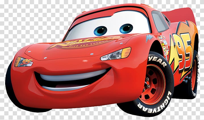 Disney Pixar Cars Lightning McQueen illustration, Lightning.