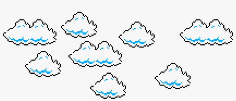Super Mario Bros Cloud Sprites.