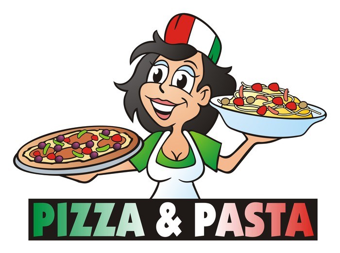 Pizza Pasta Girl » Clipart Portal.