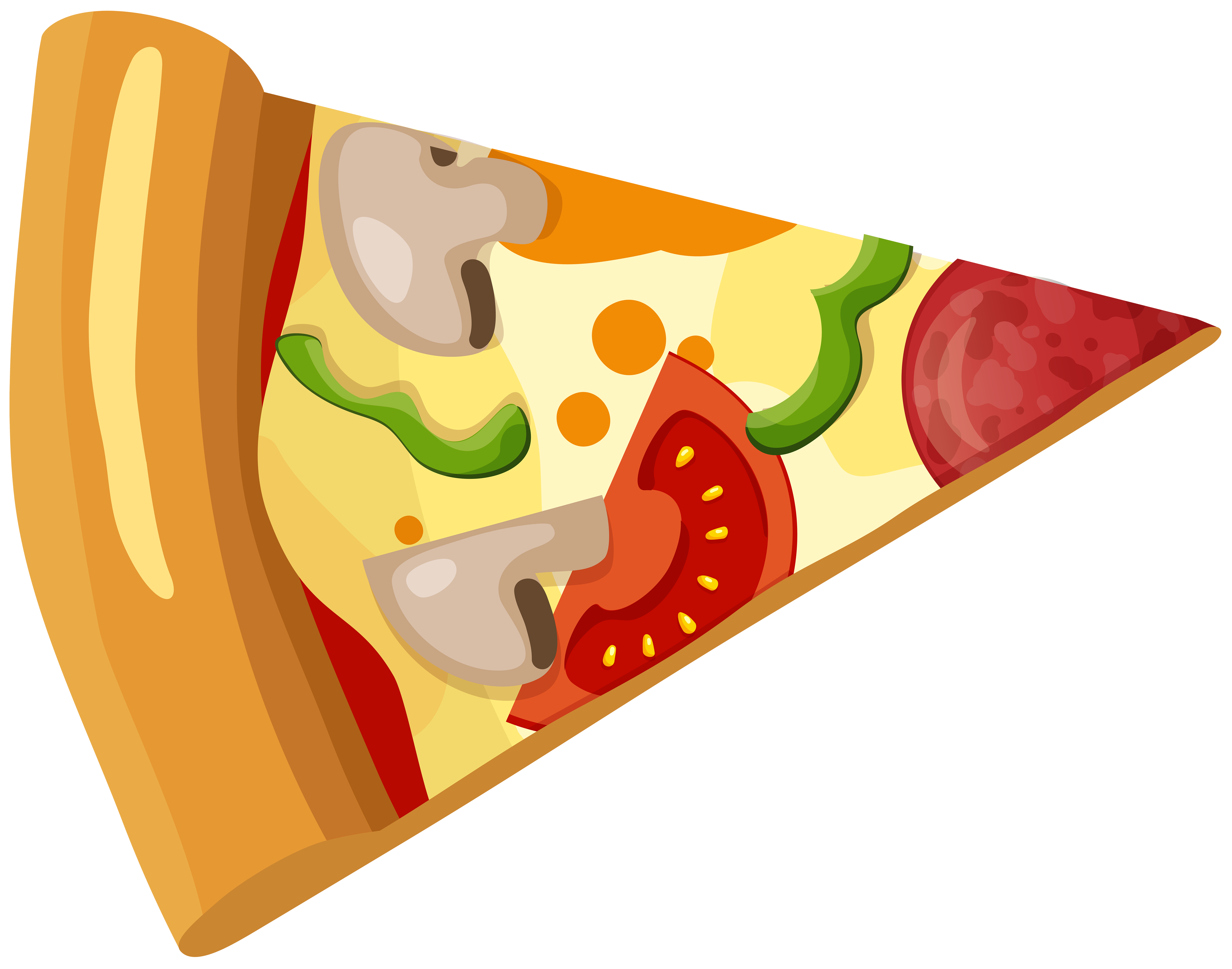 Pizza Slice PNG Clip Art.