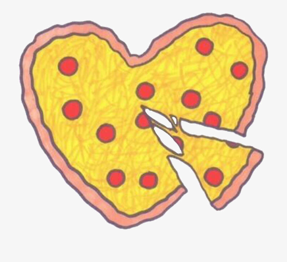 Pizza Clipart Heart.