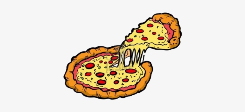 Cartoon Pizza.