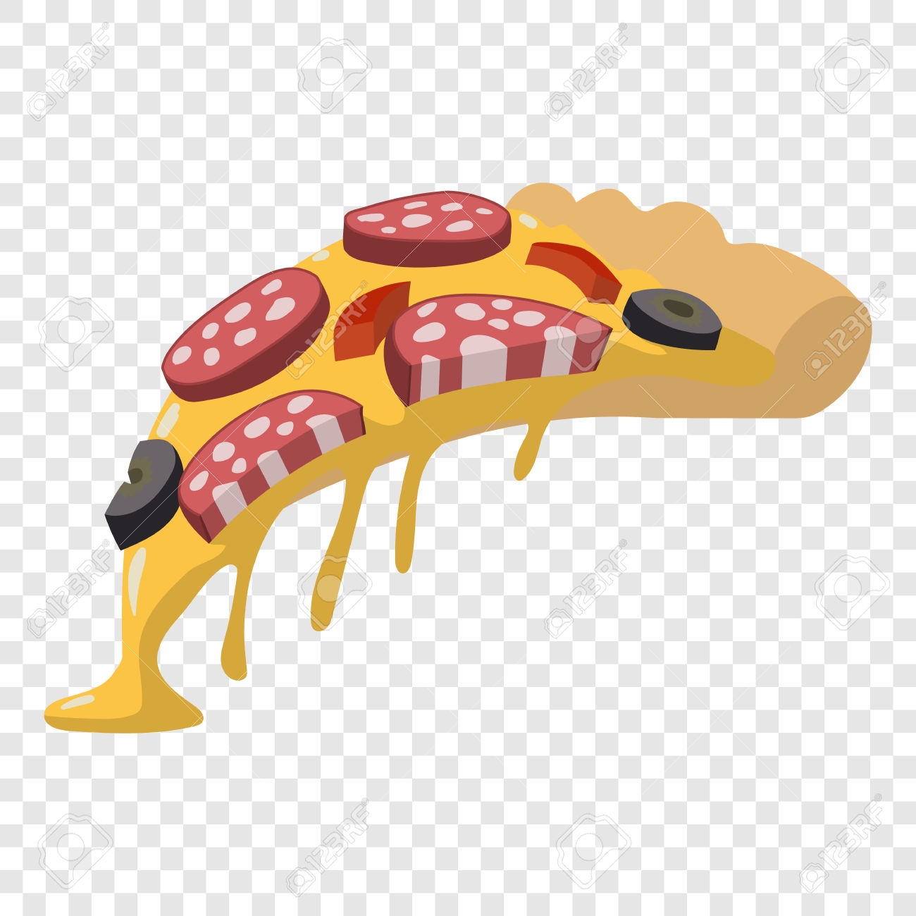 Pizza Slice Clipart No Background.