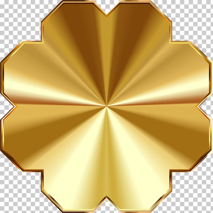 Placa de oro conmemorativa de metal, pincel de oro. PNG.