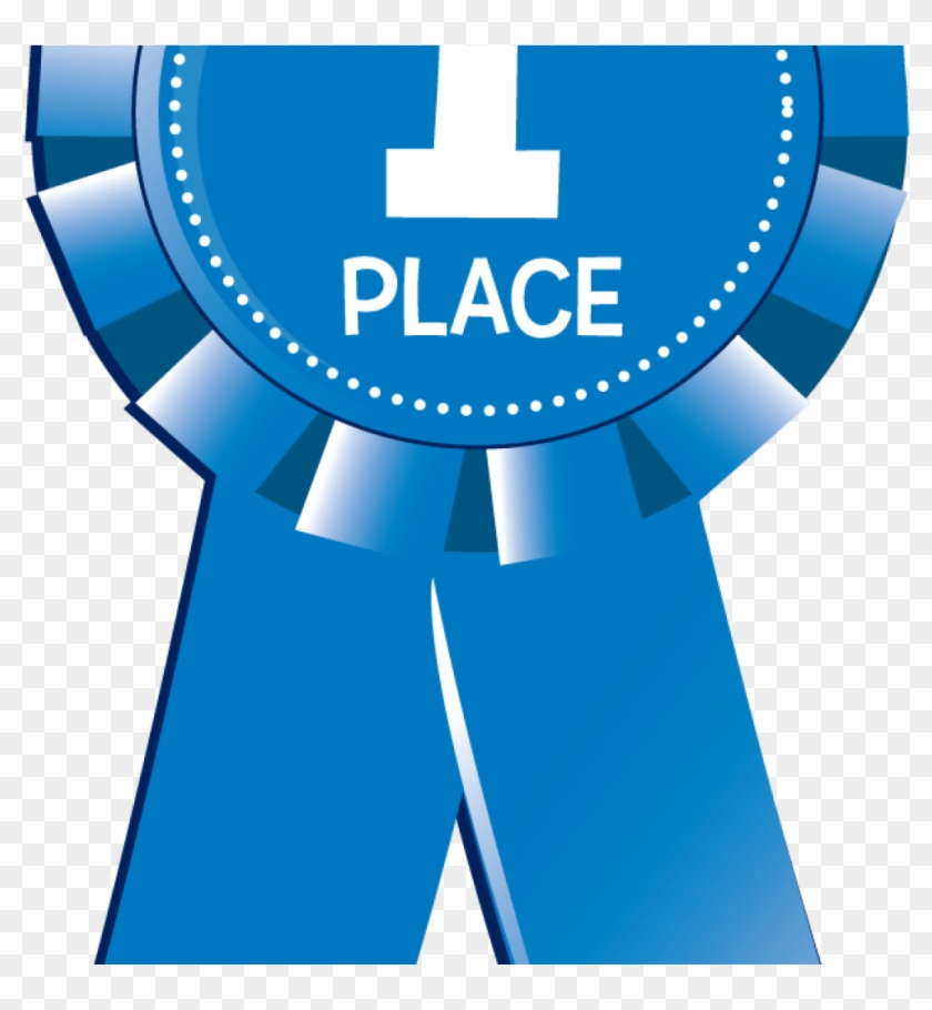 1st Place Blue Ribbon Clipart, HD Png Download.