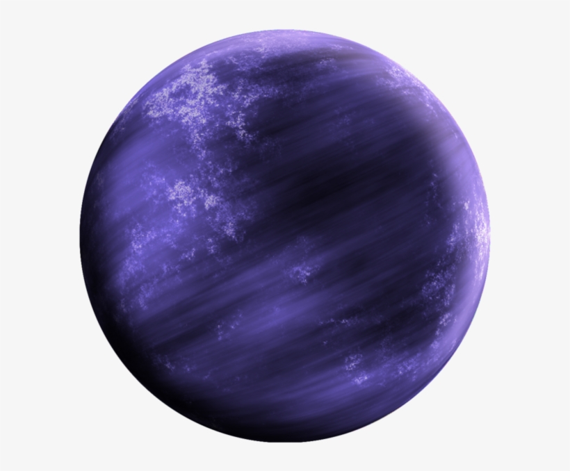 Purple Planet By Bubblemaster.