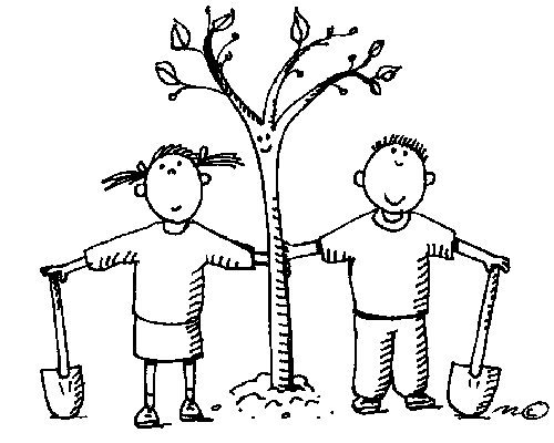 Earth Day Plant Tree Clipart.