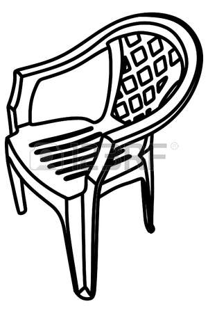 1,302 Plastic Chair Cliparts, Stock Vector And Royalty Free.