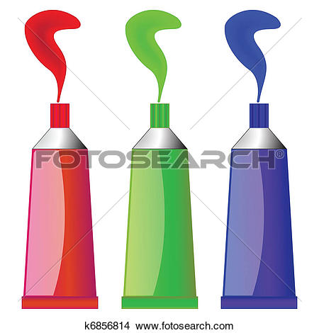 Clipart of color tubes k6856814.