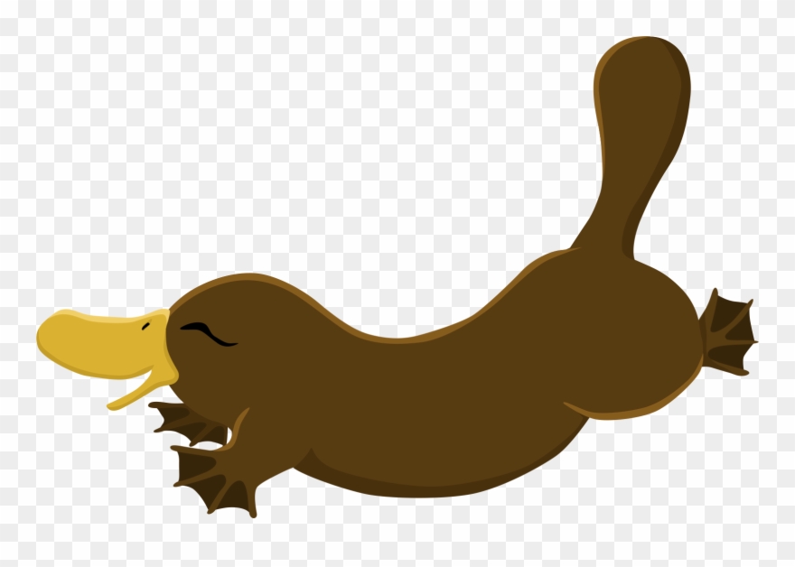 Fabric/ Surface Design With A Platypus Clipart (#2963549.