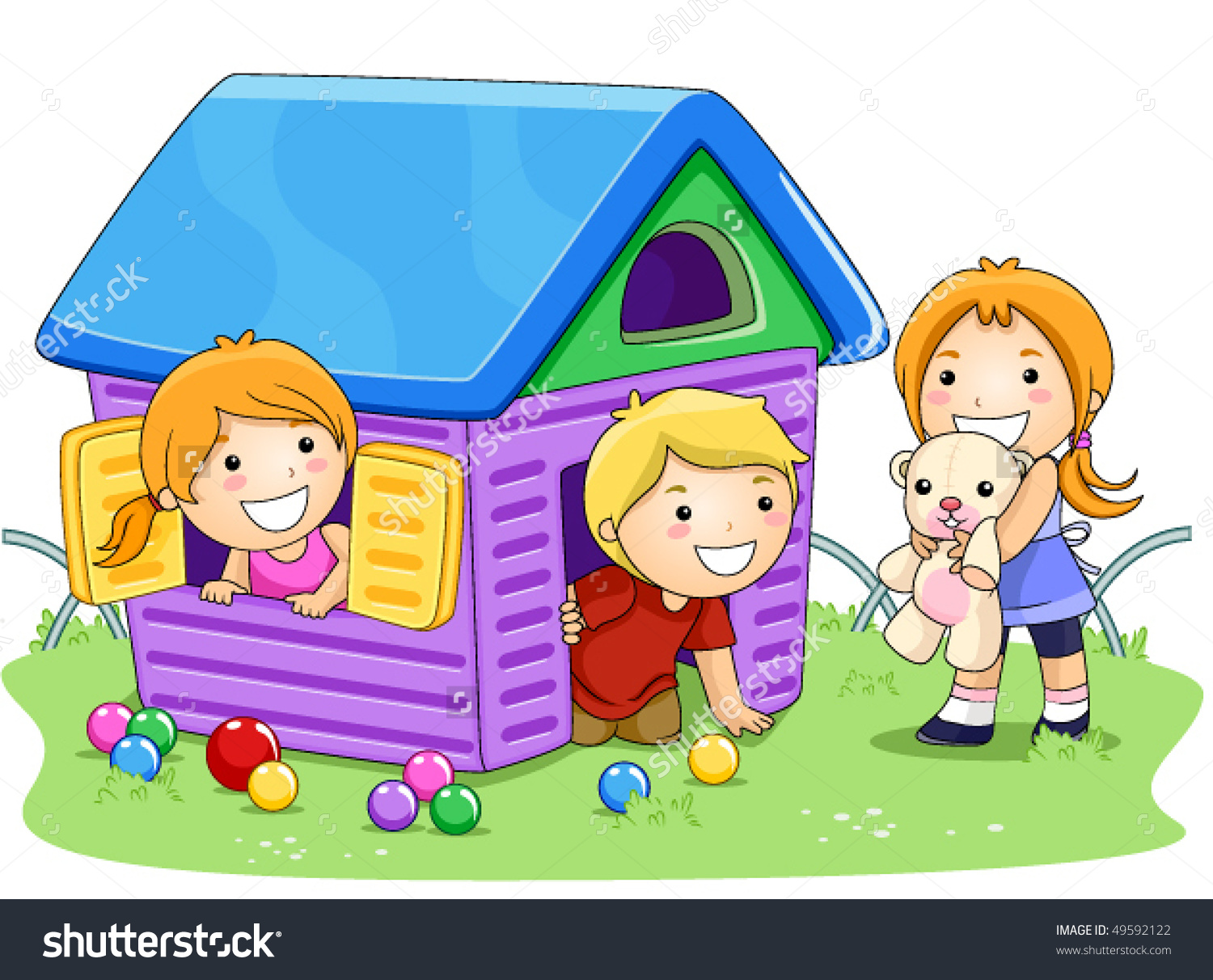 Play house clipart - Clipground