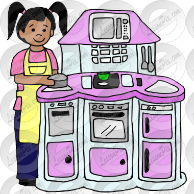 Play Kitchen Clipart 2 