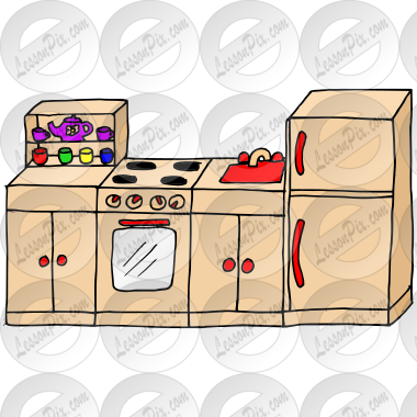 Play Kitchen Clipart 