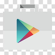 Android Lollipop Icons, Play Store, Google Playstore logo.