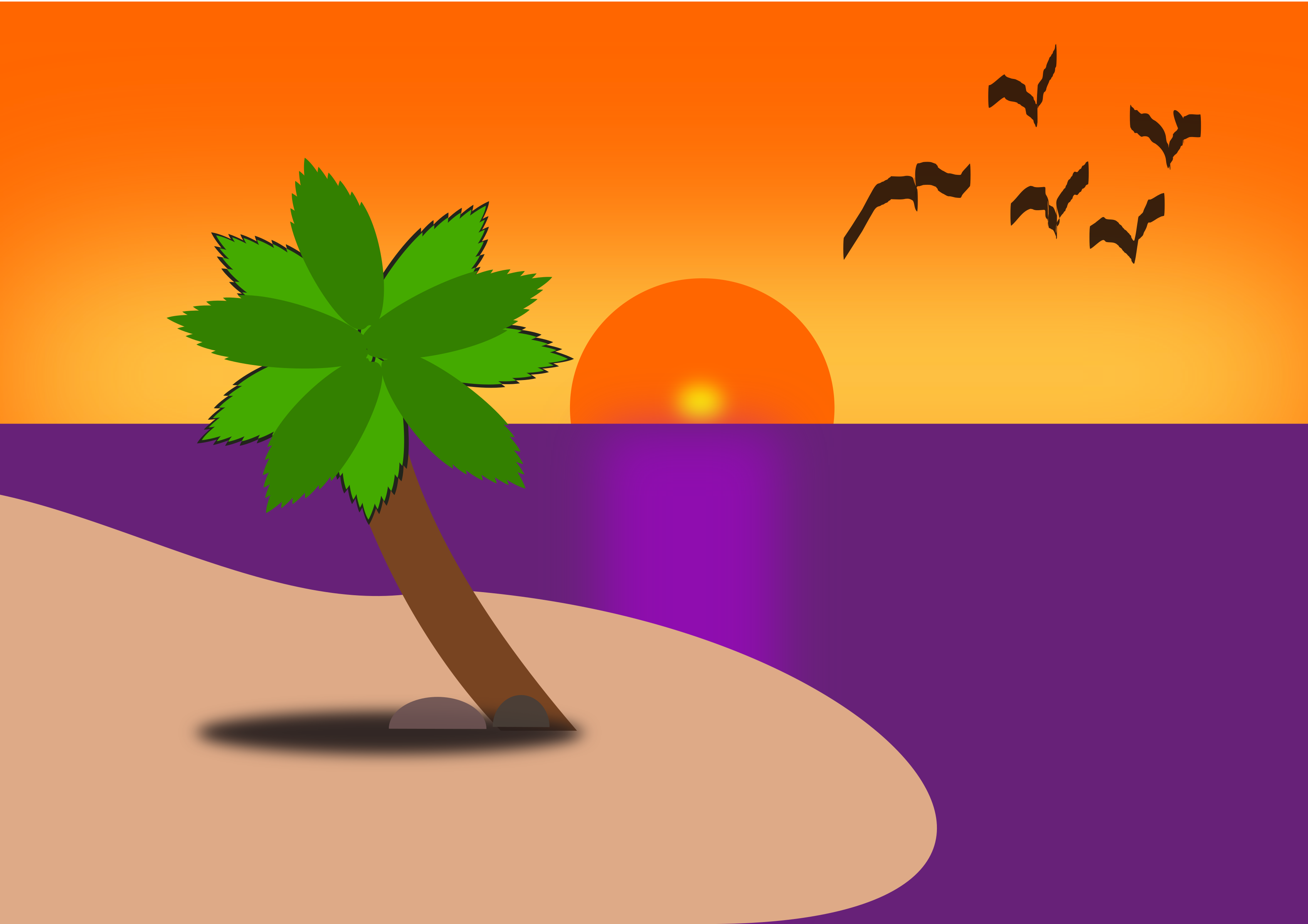 Download Png Sunset Png And Base