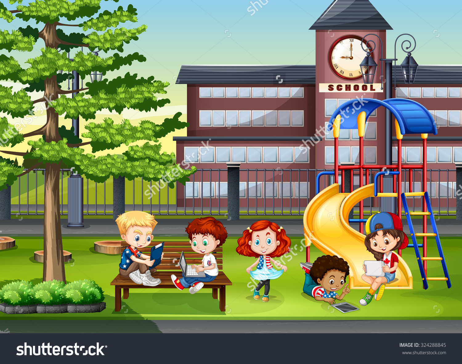 playground at a school clipart 20 free Cliparts | Download images on