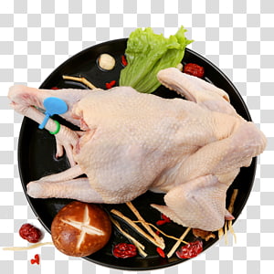 White cut chicken transparent background PNG cliparts free.