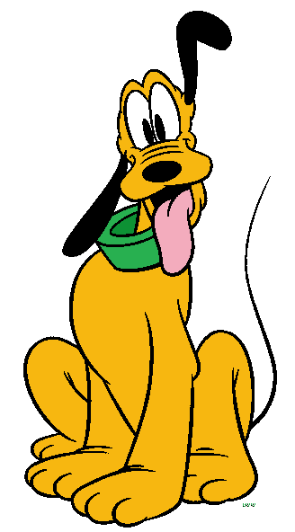 Disney Pluto Clip Art Images.