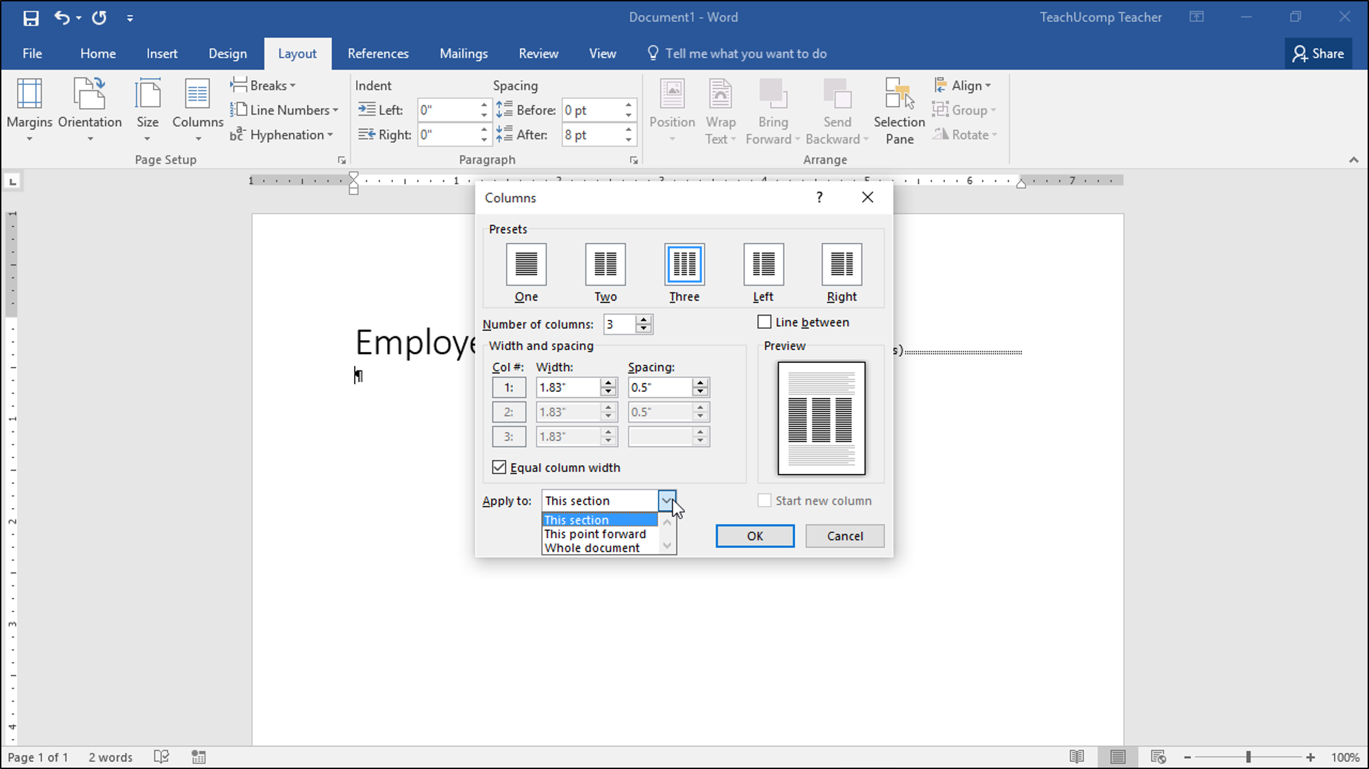 Ворд 10. Columns in MS Word. End в Ворде. Format -columns Word. Work with columns in MS Word.