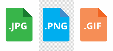What is the difference between a JPG, PNG and GIF.