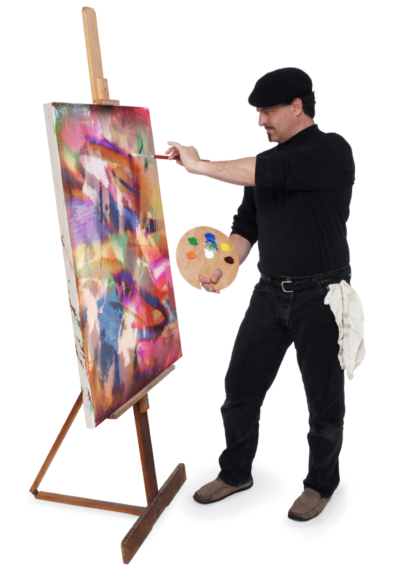 Gage Publishing Inc Png Of Artists Painting Vector, Clipart.