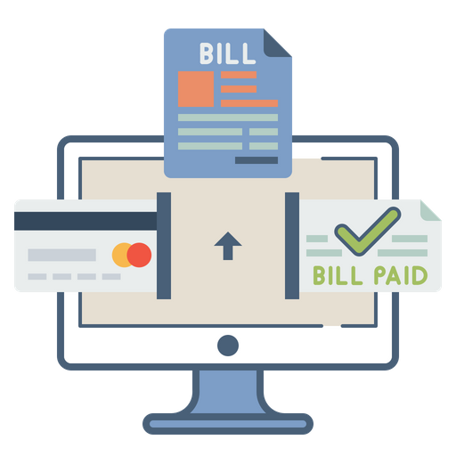 Online, Bill, Payment, Master, Card, Electronic, Invoice.