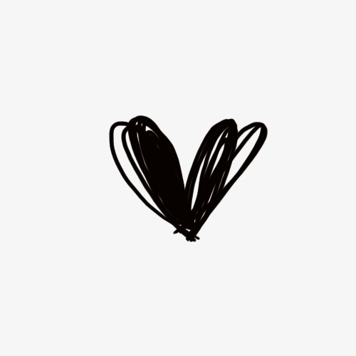 Black Heart, Heart Clipart, Black, Jane Pen PNG Transparent.