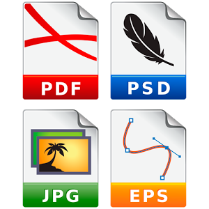 Photo & Image converter: jpg pdf eps psd png bmp.. for.