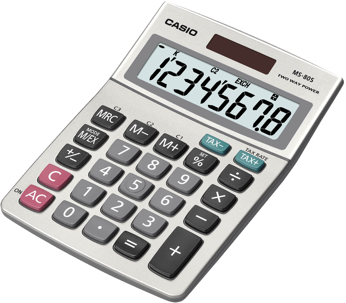 Math Calculator PNG Image.