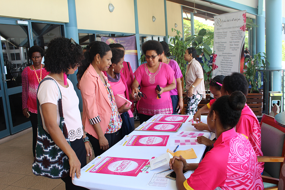 Airswift and PNG Cancer Foundation host Pink Ribbon Lunch.