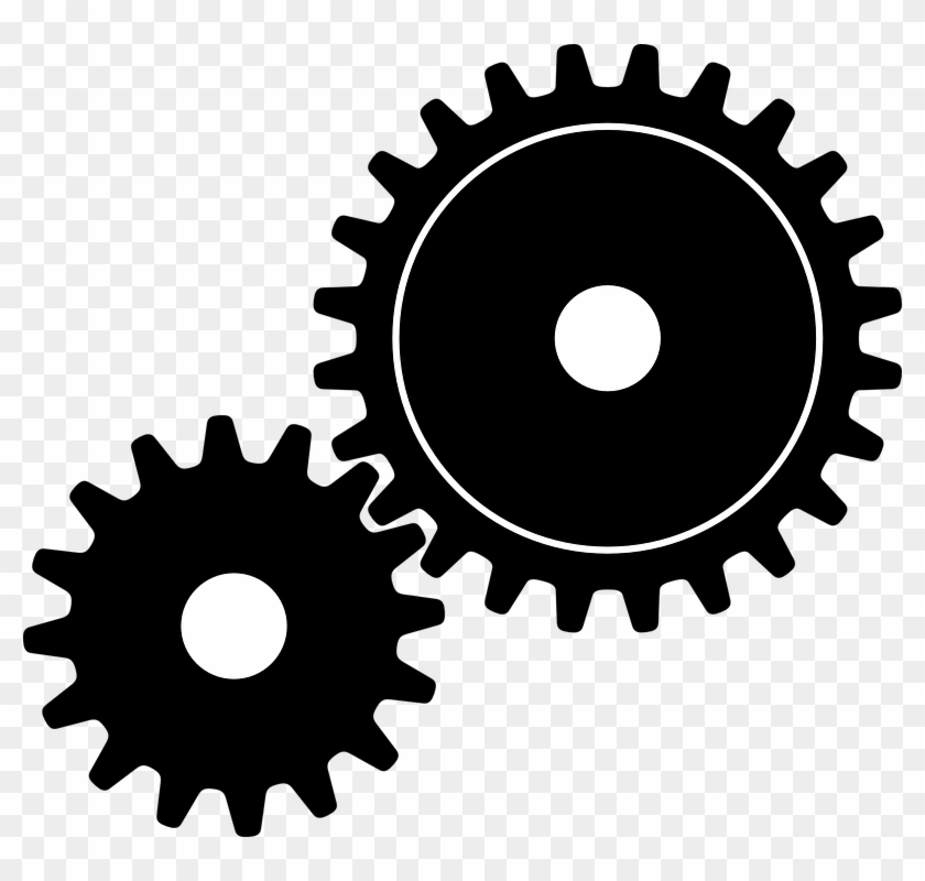 Collection Of Free Gears Vector Gambar.