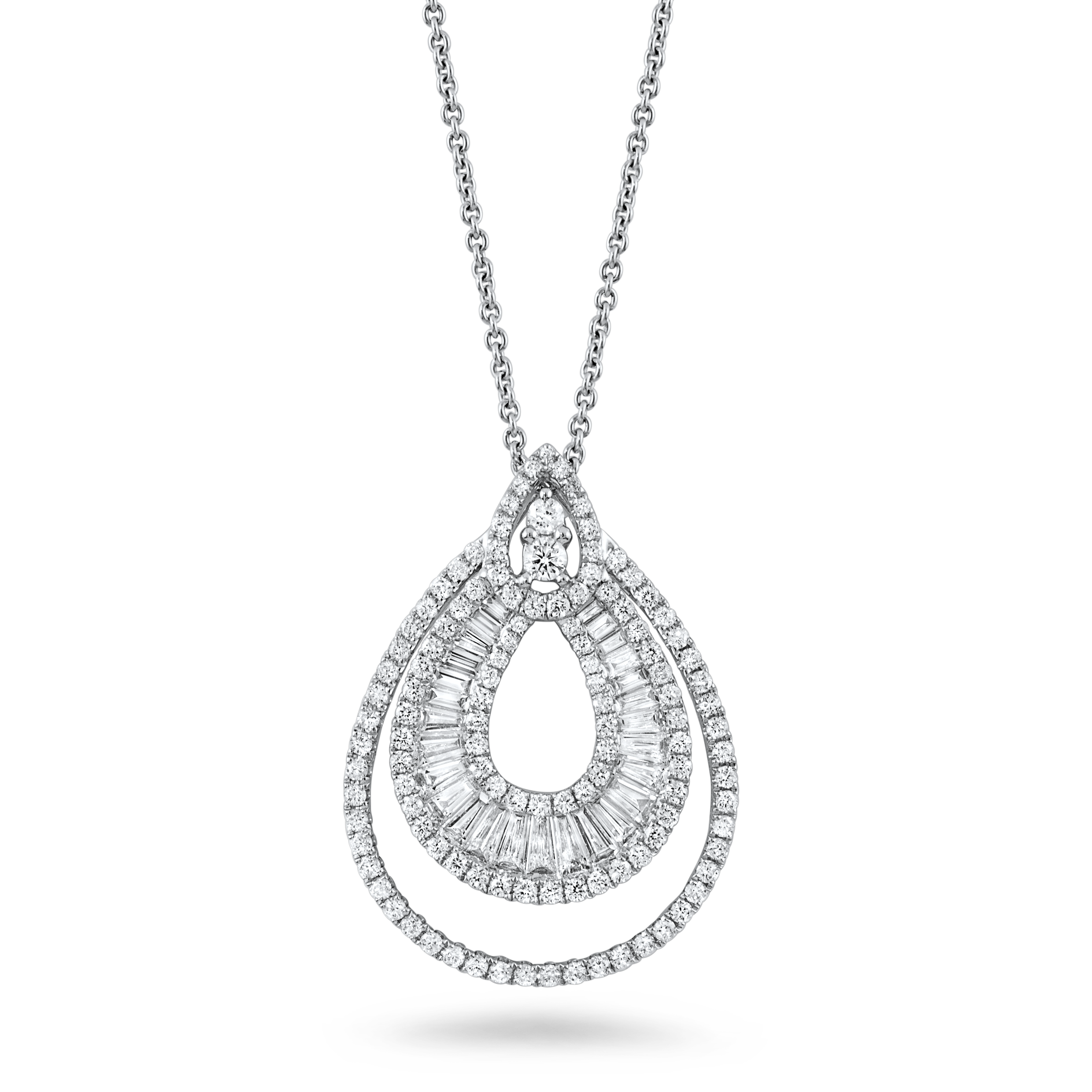 Diamond Pendant PNG Image.