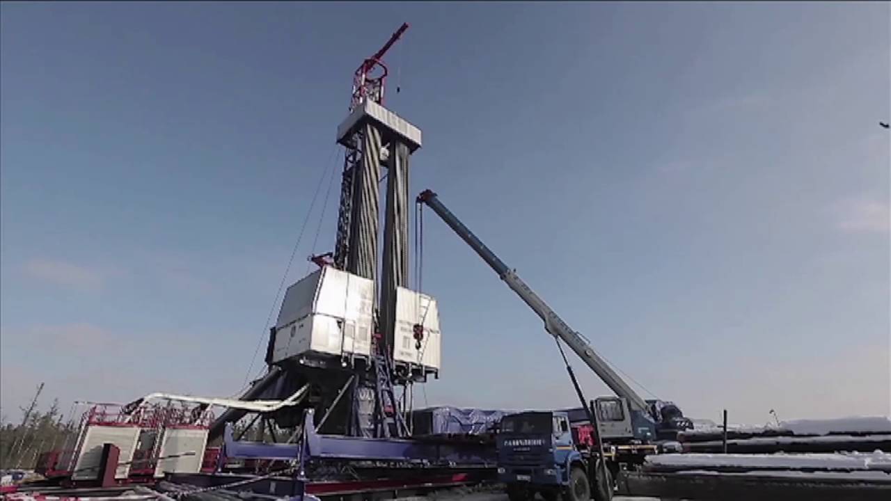 PNG Drilling Company operations in Siberia, Video.