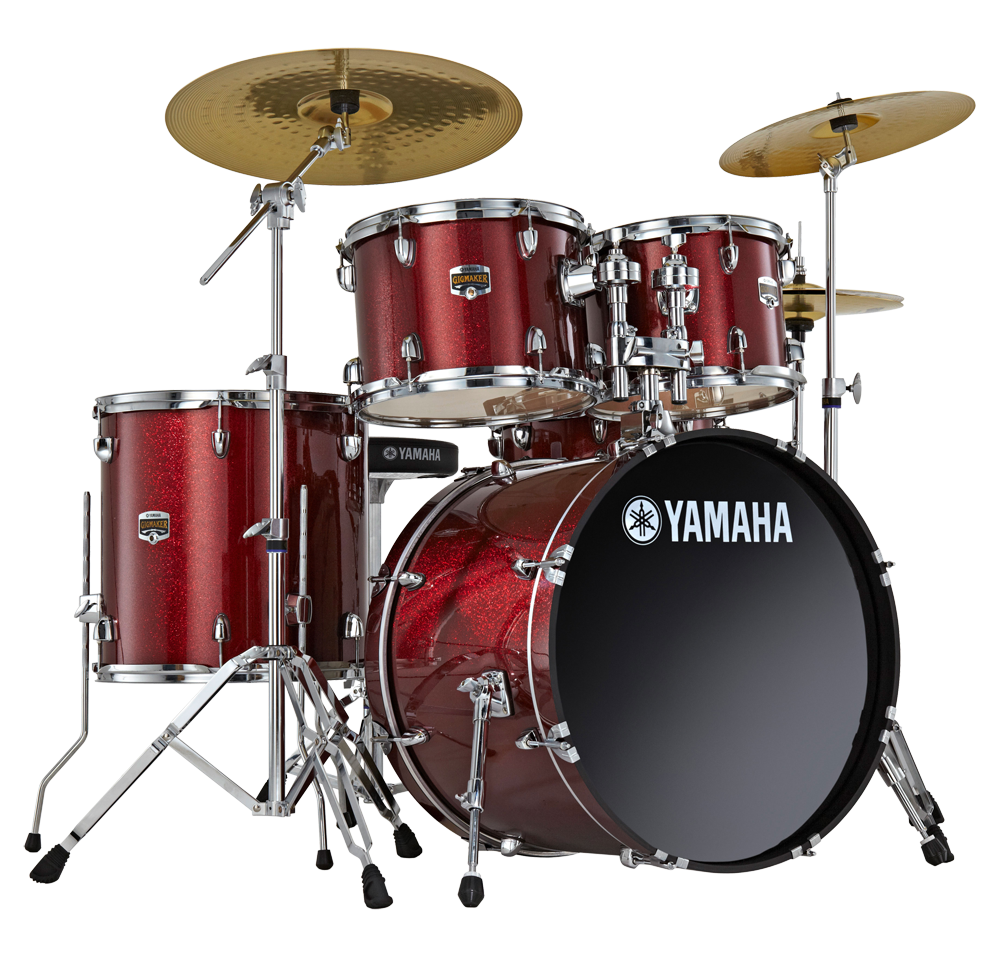 Yamaha Drums Kit PNG Image.