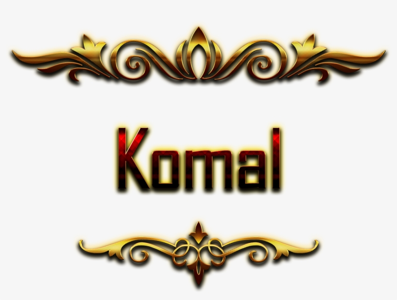 Komal Name Png Ready.
