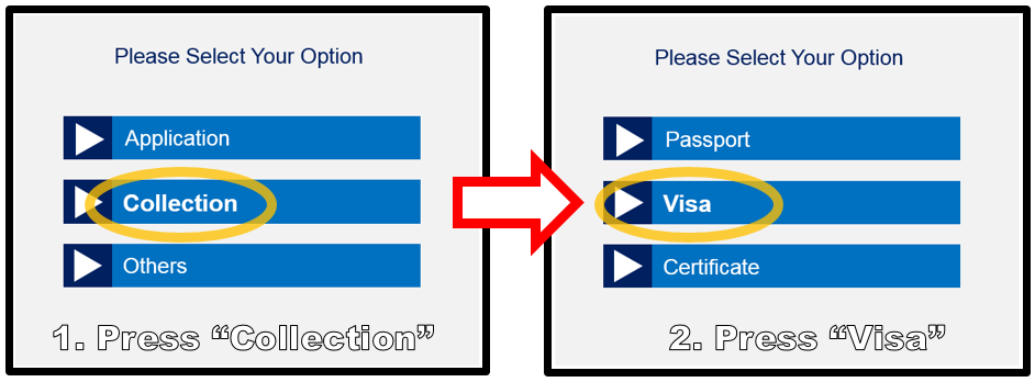 Visa : Consulate.