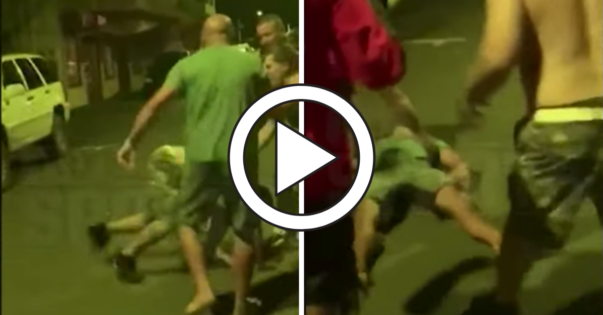 VIDEO: B.J. Penn Gets Knocked Out in Street Fight, But He.