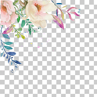 Watercolor Flowers Png Free at PaintingValley.com.