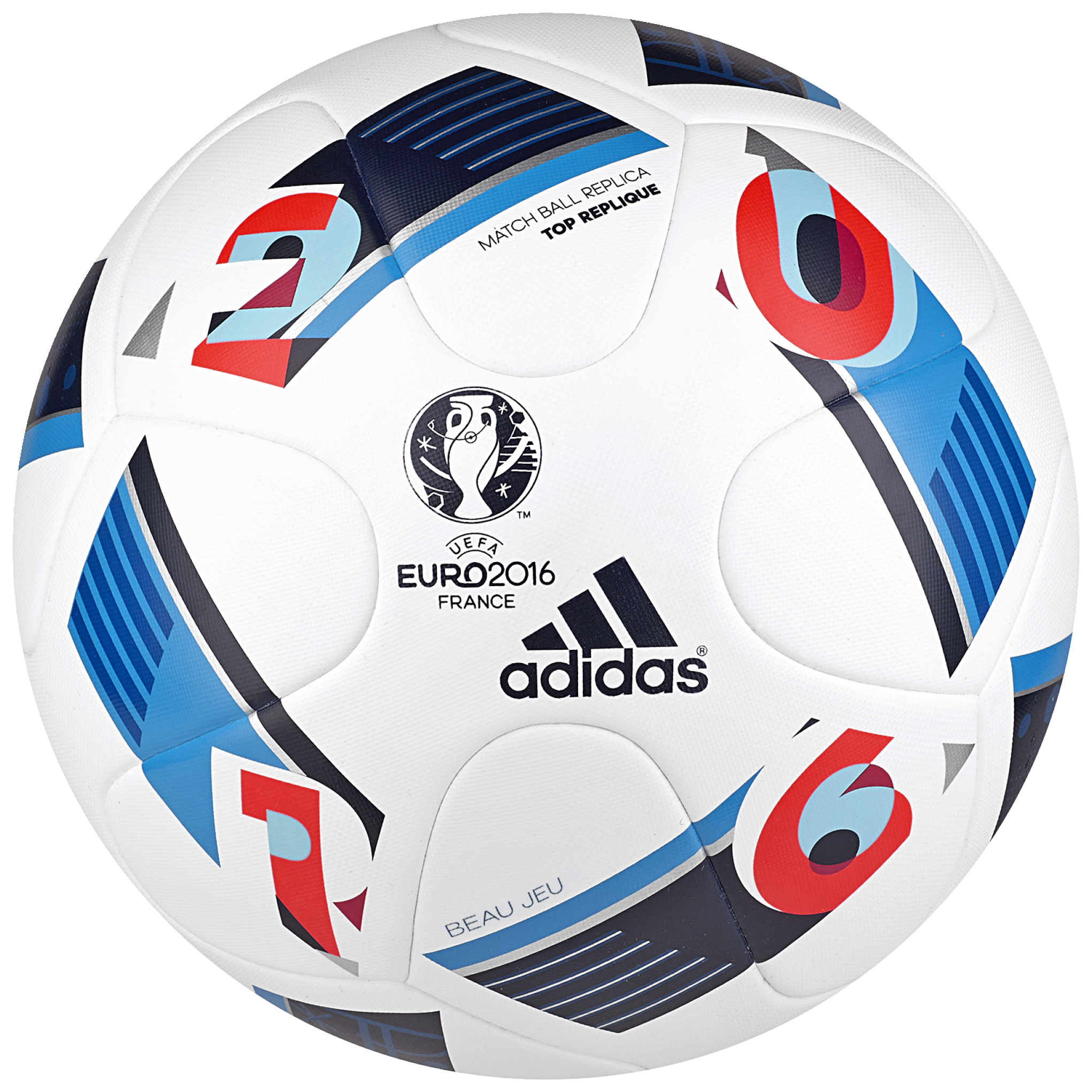 Euro Cup 2016 France Ball PNG Transparent Clip Art Image.