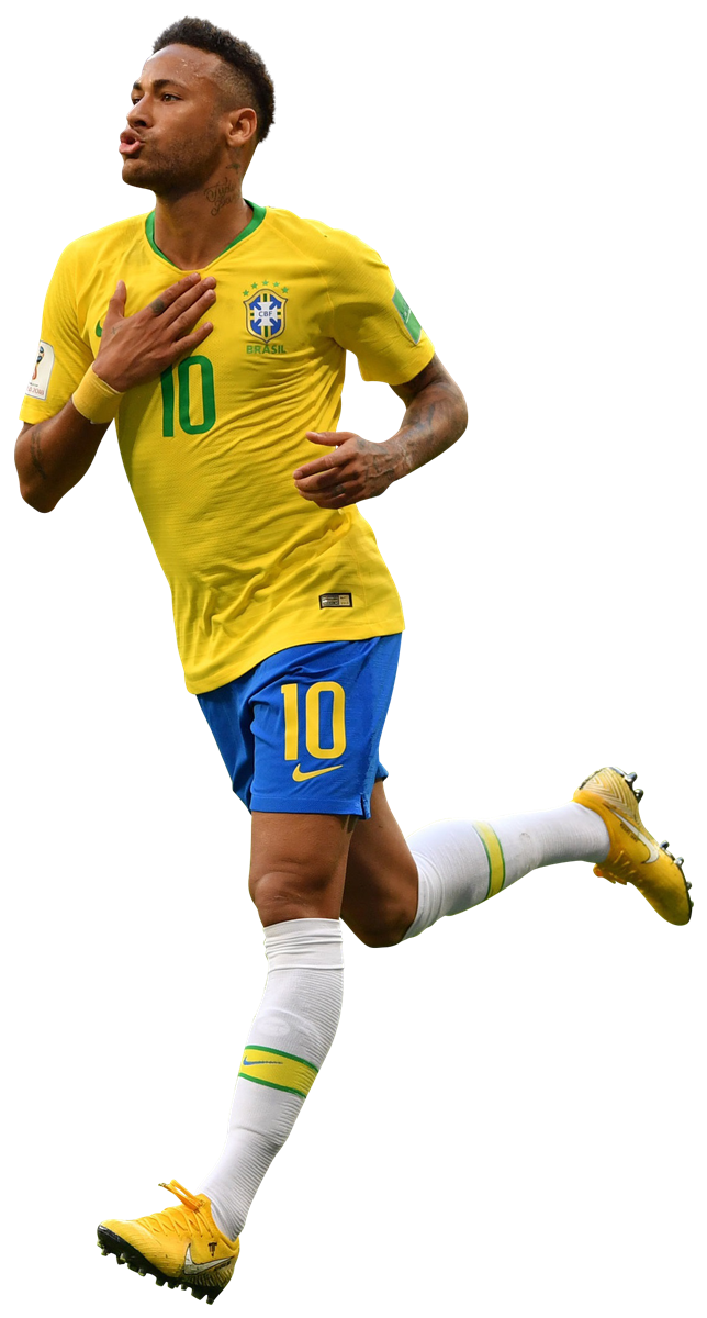 Neymar Football Brazil 2018 Png.