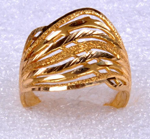 Gold Ring Sj 200135.